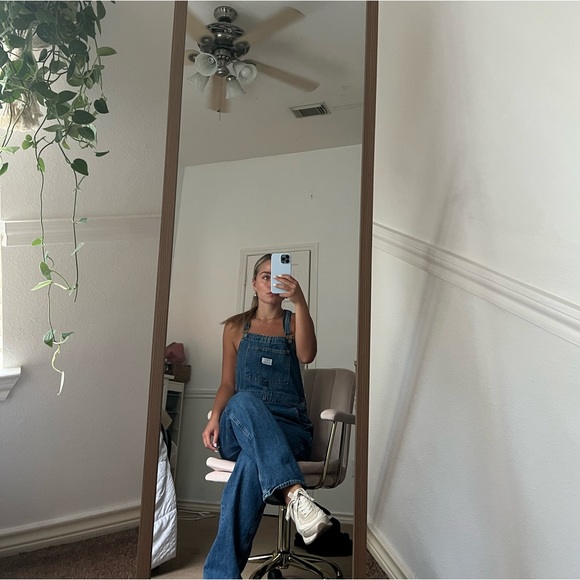 Levi's Denim - Levi’s Vintage Women’s Overalls Dark Blue Wash